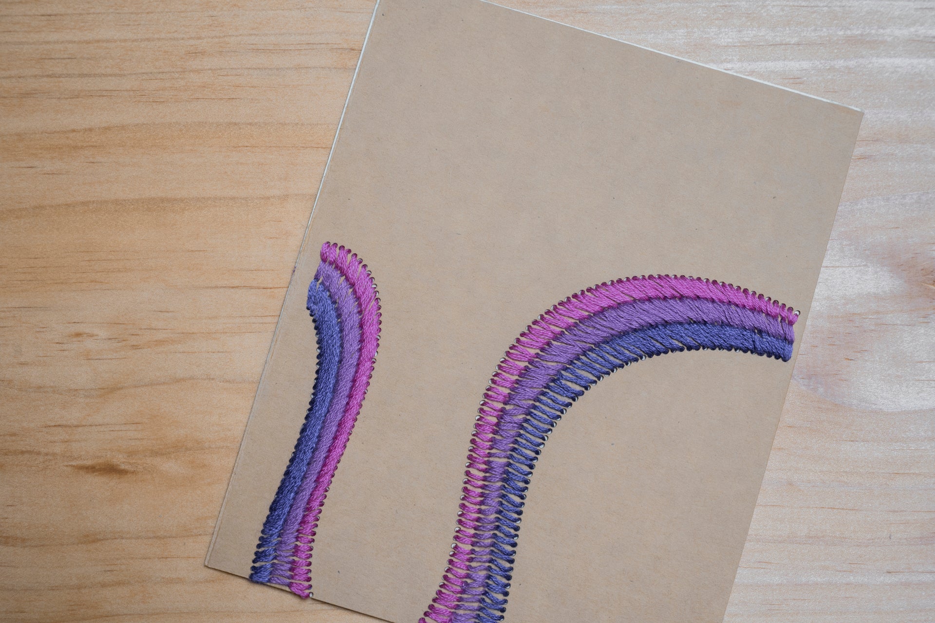 Bisexual Pride Flag Card