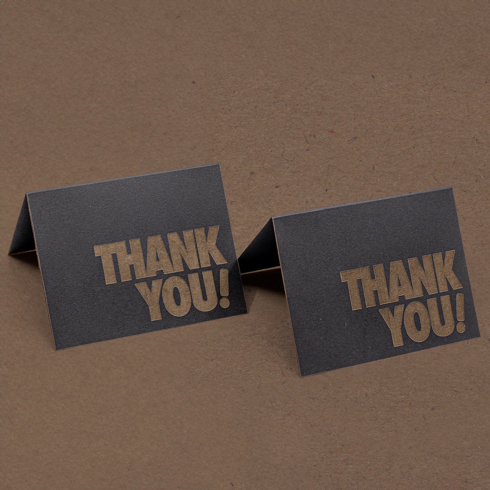 blank thank you card
